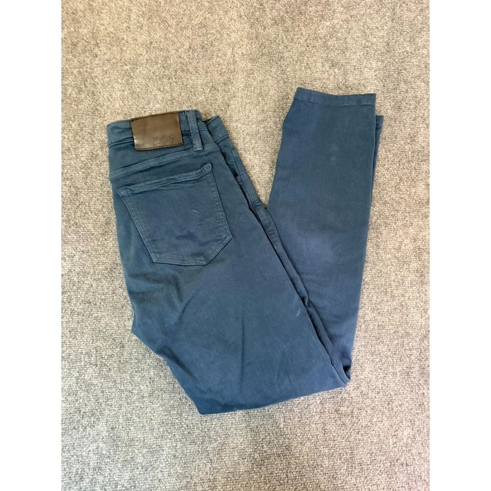 34 Heritage Jeans Mens Blue Courage Mid Rise Straight Leg‎  Denim Size 31X34
